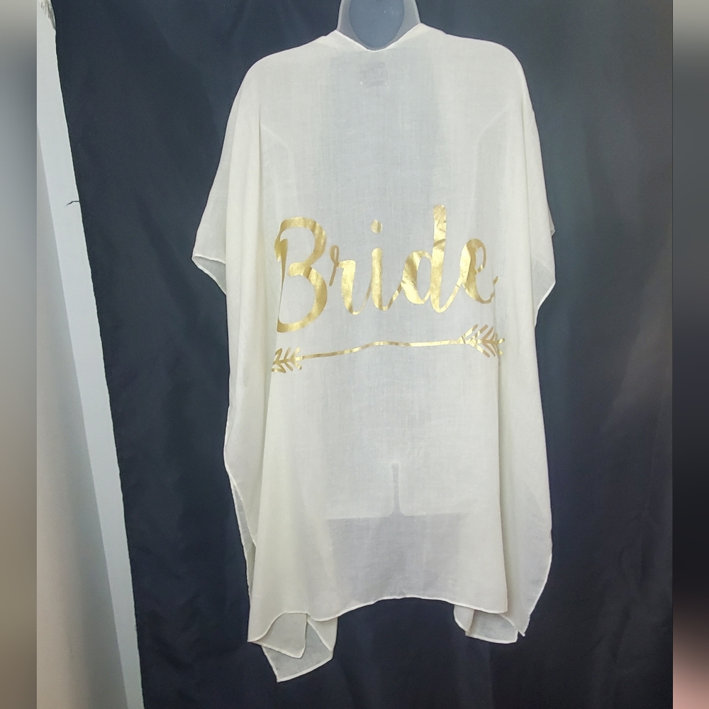 C.C Exclusive BRIDE White Shawl